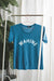 TEE WAHINE - MORNING GLASS BLUE