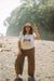 TEE WA'HI'NE - OVERSIZED FIT - COCONUT