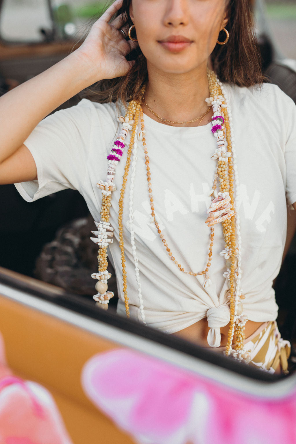 TEE WAHINE - COCONUT