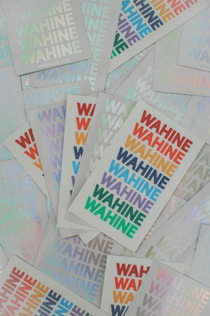 WAHINE STICKER PACK MIXED (5 STICKERS)