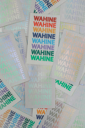 WAHINE STICKER PACK MIXED (5 STICKERS)
