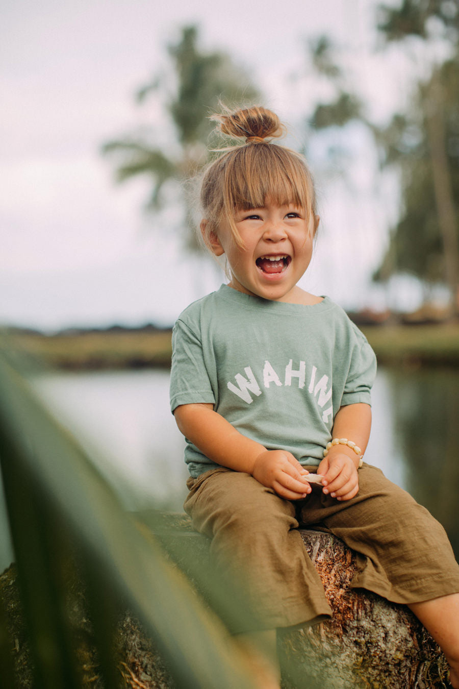 KIIKII TEE WAHINE - ALOE