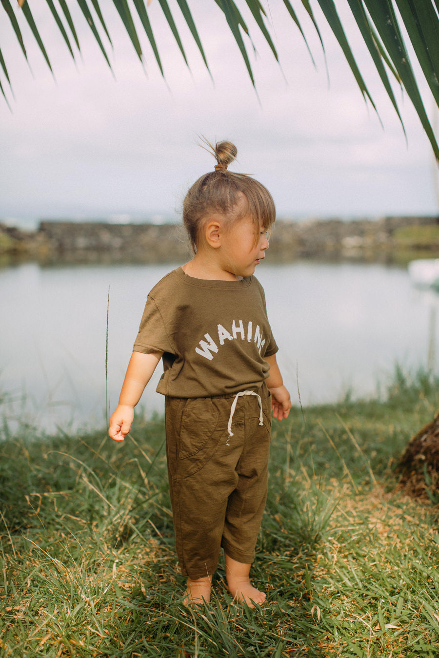 KIIKII TEE WAHINE - AVOCADO