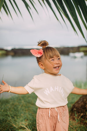 KIIKII TEE WAHINE - COCONUT