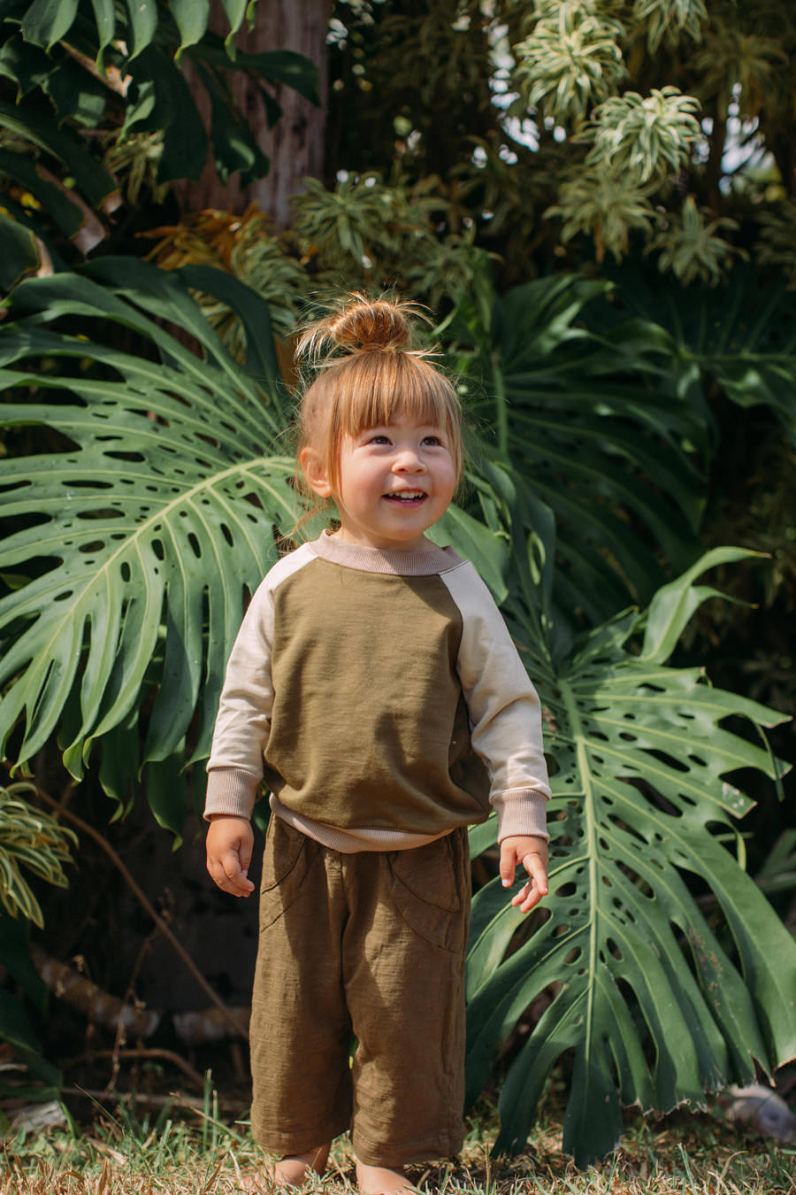 KIIKII PANT LUCA - AVOCADO