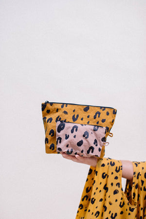 GO POUCH SET LEOPARD BAGGU