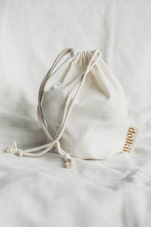 DOLKII X ECOMAMA MADE REUSEABLE DRAWSTRING POUCH
