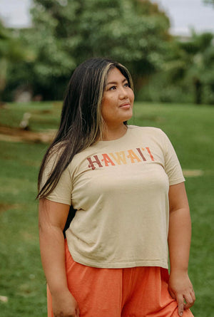 TEE RETRO HAWAI'I - SAND