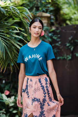 TEE WAHINE - BLUE HAWAI'I