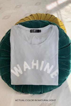 TEE WAHINE - SEAFOAM GREY