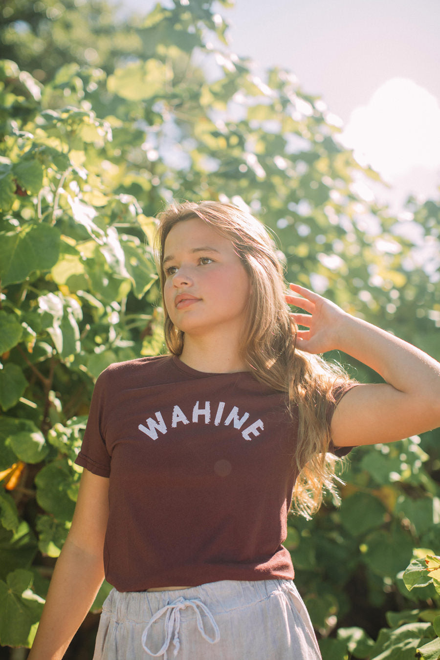 YOUTH TEE WAHINE - FIGS