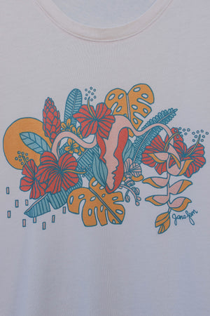 TEE TROPICAL UTERUS - JANA LAM - MOONSTRUCK