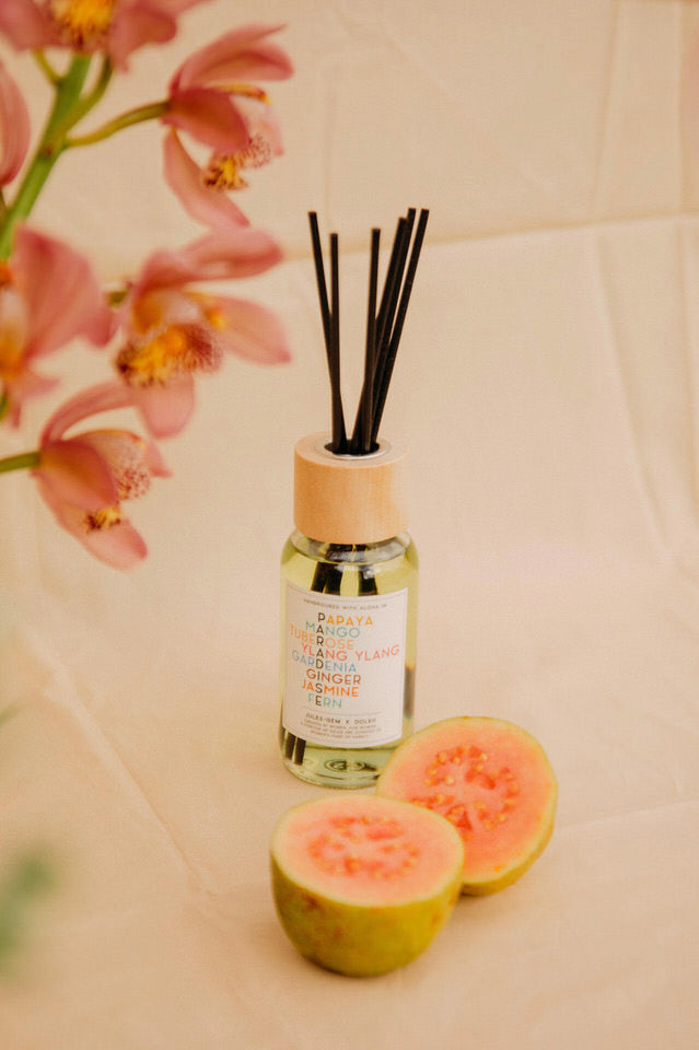 JULES + GEM HAWAI'I X DOLKII - 4 OZ REED DIFFUSER