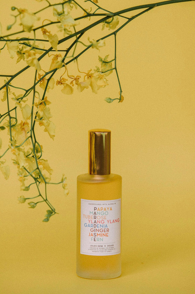 JULES + GEM HAWAI&#39;I X DOLKII - 4 OZ PARADISE ROOM SPRAY